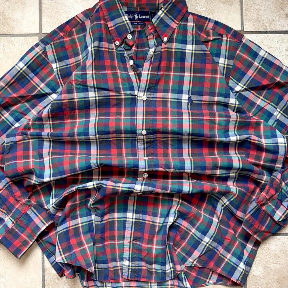 Ralph Lauren Button Up Dress Shirt - Size L